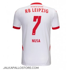 RB Leipzig Antonio Nusa #7 Kotipaita 2024-25 Lyhythihainen